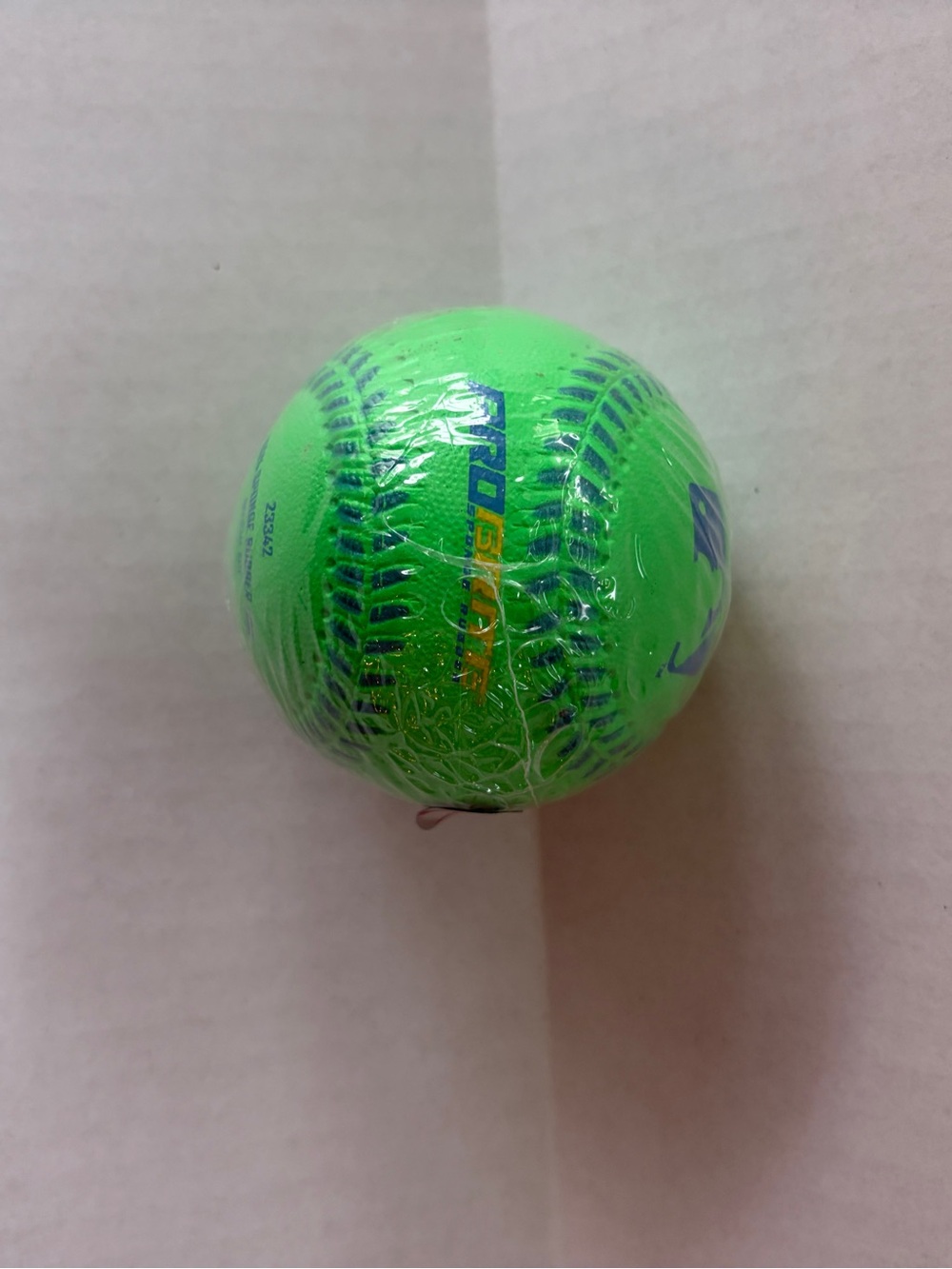 Glow Green Baseball Stress Ball ⚾💚 | Fun Desk Toy & Fidget Ball